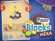 Play Paper Blocks Hexa Game on FOG.COM