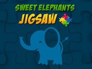 Play Sweet Elephants Jigsaw Game on FOG.COM