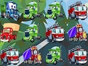 Play Cartoon Trucks Match 3 Game on FOG.COM