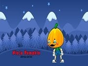 Play Ninja Pumpkin Winter Edition Game on FOG.COM