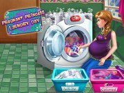 Play Pregnant Princess Laundry Day Game on FOG.COM