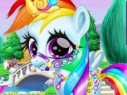 Play Rainbow Pony Caring Game on FOG.COM
