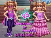 Play Little Girl Superhero Vs Princess Game on FOG.COM