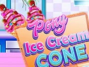Play Pony Ice Cream Cone Game on FOG.COM