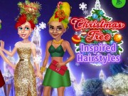 Play Christmas Tree Inspired Hairstyles Game on FOG.COM