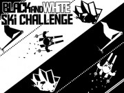 Play Black & White Ski Challenge Game on FOG.COM