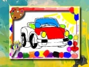 Play Cartoon Cars Coloring Book Game on FOG.COM