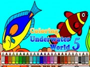 Play Coloring Underwater World 5 Game on FOG.COM