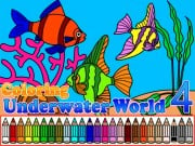 Play Coloring Underwater World 4 Game on FOG.COM