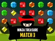 Play Ninja Treasure Match 3 Game on FOG.COM