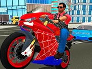 Play Hero Stunt Spider Bike Simulator 3d Game on FOG.COM