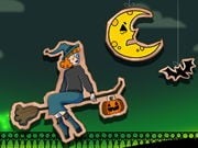 Play Halloween Witch Fly Game on FOG.COM