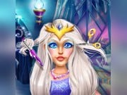 Play Snow Queen Real Haircuts Game on FOG.COM