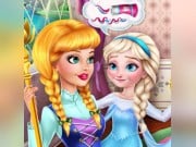 Play Prank the Nanny: Baby Ice Queen Game on FOG.COM