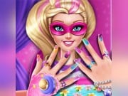 Play Superhero Doll Manicure Game on FOG.COM