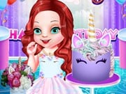 Play Baby Ariel's Unicorn Birthday Party Game on FOG.COM