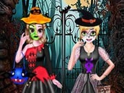 Play Sister's Halloween Dresses Game on FOG.COM