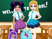 Play Jacqueline And Eliza School Bag Design Contest Game on FOG.COM
