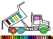Play Dump Trucks Coloring Game on FOG.COM