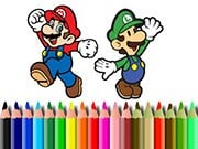 Play Bts Mario Coloring Game on FOG.COM