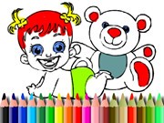 Play Bts Baby Hazel Coloring Game on FOG.COM
