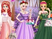 Play Princess Spring Color Style Game on FOG.COM
