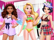 Play Disney Princesses Underwear Party Game on FOG.COM