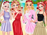 Play Princesses Graduation Beach Party Game on FOG.COM