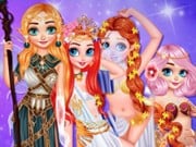 Play Princesses Become Magical Creatures Game on FOG.COM
