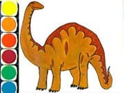 Play Dino Coloring Game Game on FOG.COM