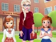 Play Princess Elsa Teacher's Day Game on FOG.COM