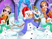 Play Princesses And Olaf's Winter Style Game on FOG.COM