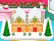 Play Make A Gingerbread House Cake Game on FOG.COM