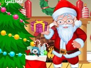 Play Christmas Gift Santa Dress Up Game on FOG.COM