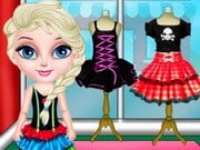 Play Baby Elsa Shopping For Holiday Game on FOG.COM