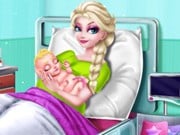 Play Elsa And Jack Love Baby Birth Game on FOG.COM