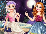 Play Elsa And Anna Sent To Fairyland Game on FOG.COM