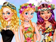 Play Princesses Color Splashes Game on FOG.COM