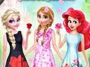 Play Disney Princesses Flower Fashion Game on FOG.COM