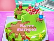 Play Peppa Pig Birthday Cake Cooking Game on FOG.COM