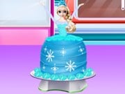 Play How To Make A Frozen Princess Cake Game on FOG.COM