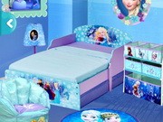 Play Design Frozen Bedroom Game on FOG.COM