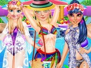 Play Princess Pool Party Fashion Game on FOG.COM