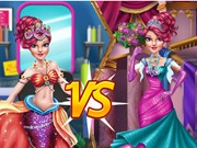 Play Mermaid Vs Princess Game on FOG.COM