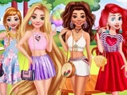 Play Disney Princesses Backyard Party Game on FOG.COM