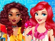 Play Moana And Ariel: Travel In Style Game on FOG.COM