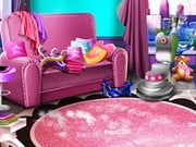Play Girly House Cleaning Game on FOG.COM
