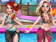 Play Princesses Pool Party Game on FOG.COM