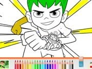 Play Ben 10 Coloring Book Game on FOG.COM