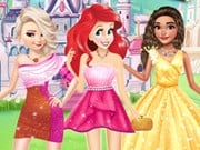 Play Princesses Different Shoulder Dress Game on FOG.COM